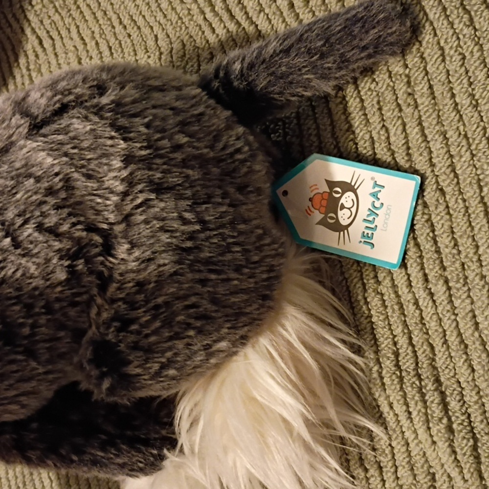 Jellycat Stuffed Animals - Purple, Gray, Black, White - Picture 3 of 4